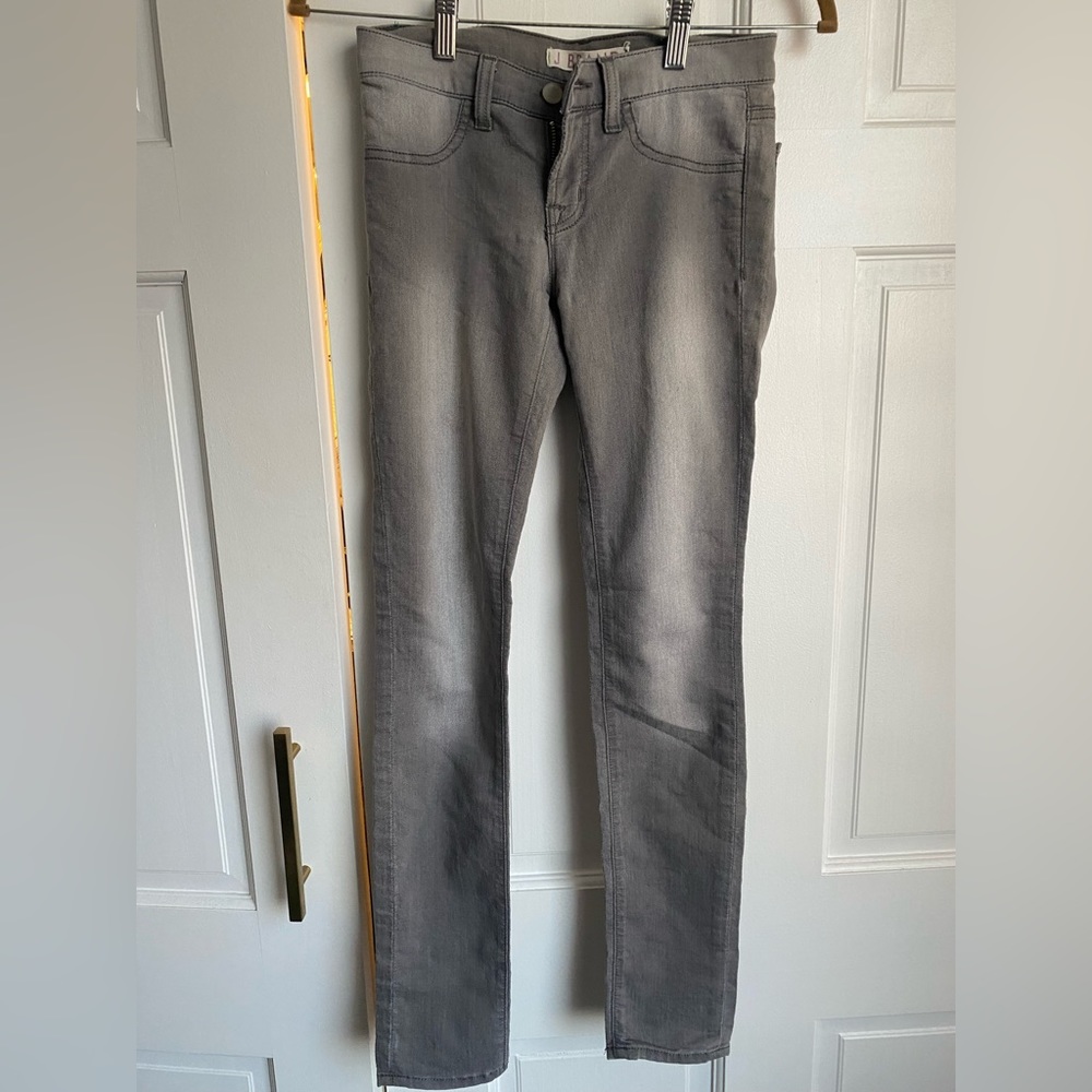 J Brand skinny grey jeans size 25